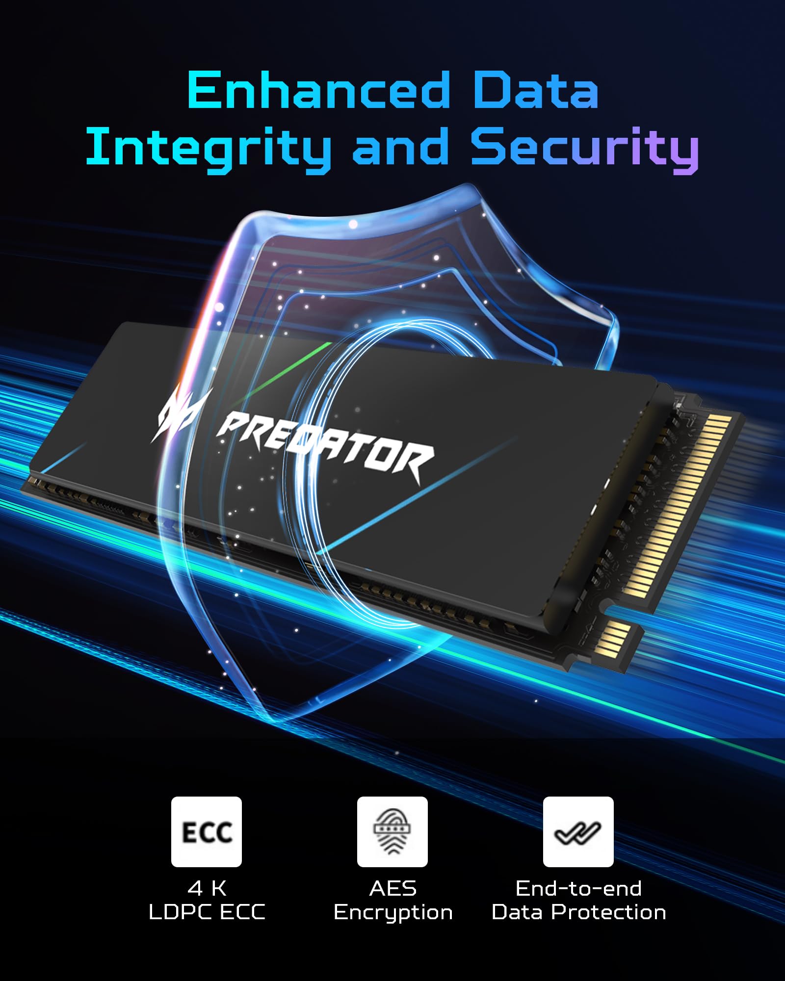 Foto 6 | Ssd Acer Predator Gm7000 512 Gb Nvme Pcie Gen4 × 4 M.2 2280 - Venta Internacional.
