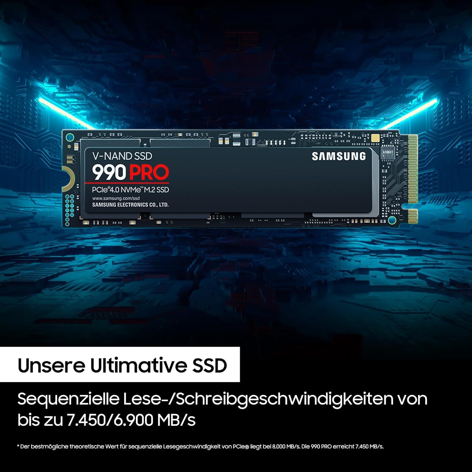 Foto 4 pulgar | Ssd Samsung 990 Pro Nvme M.2 Pcie 4.0 De 2 Tb, 7450 Mb/s De Lectura - Venta Internacional.