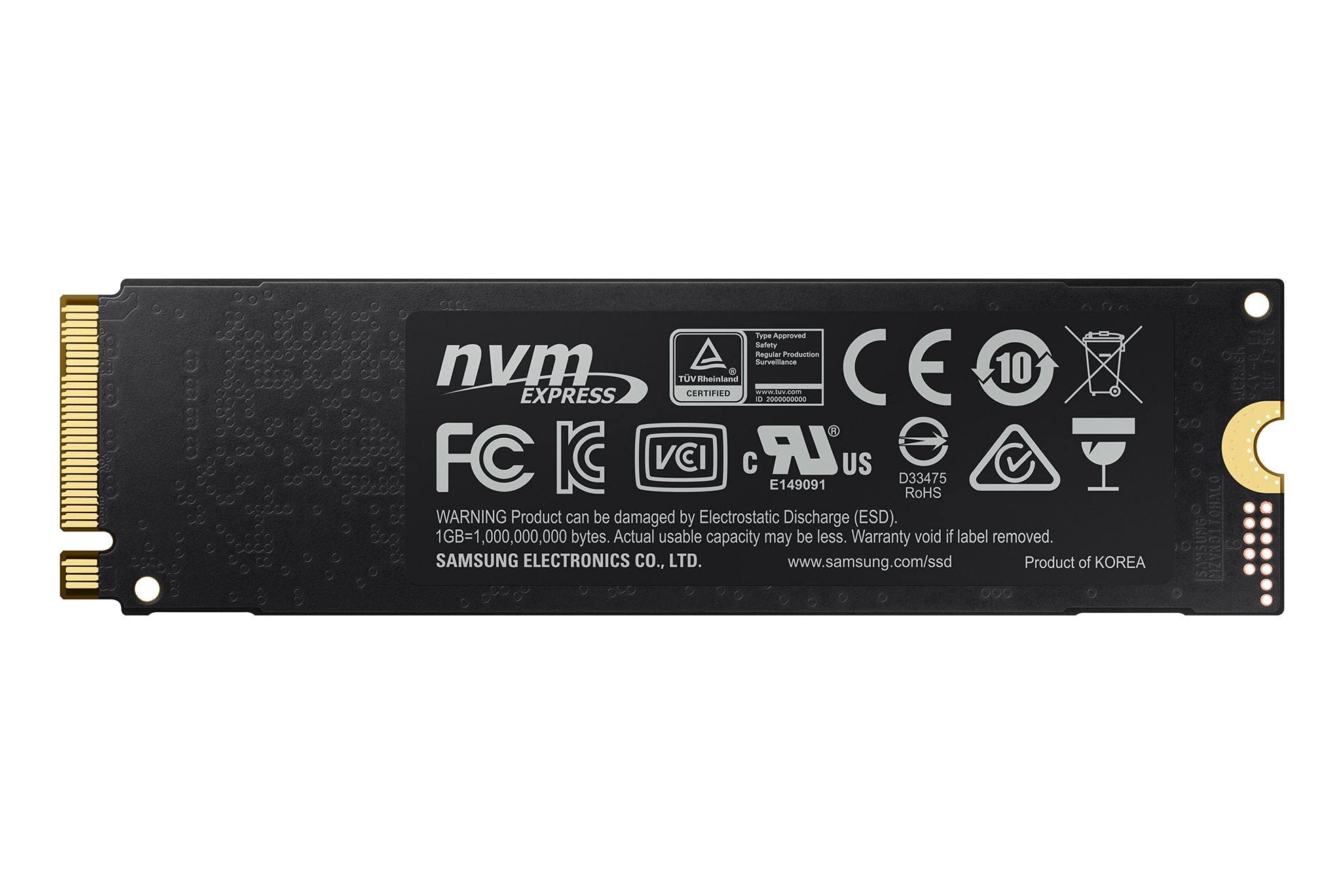 Foto 3 pulgar | Ssd Samsung Mz-v7s250bw De 250 Gb - Venta Internacional.
