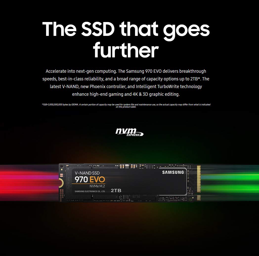 Foto 5 pulgar | Unidad De Estado Sólido Ssd Samsung 970 Evo 2tb M.2 Nvme - Venta Internacional.