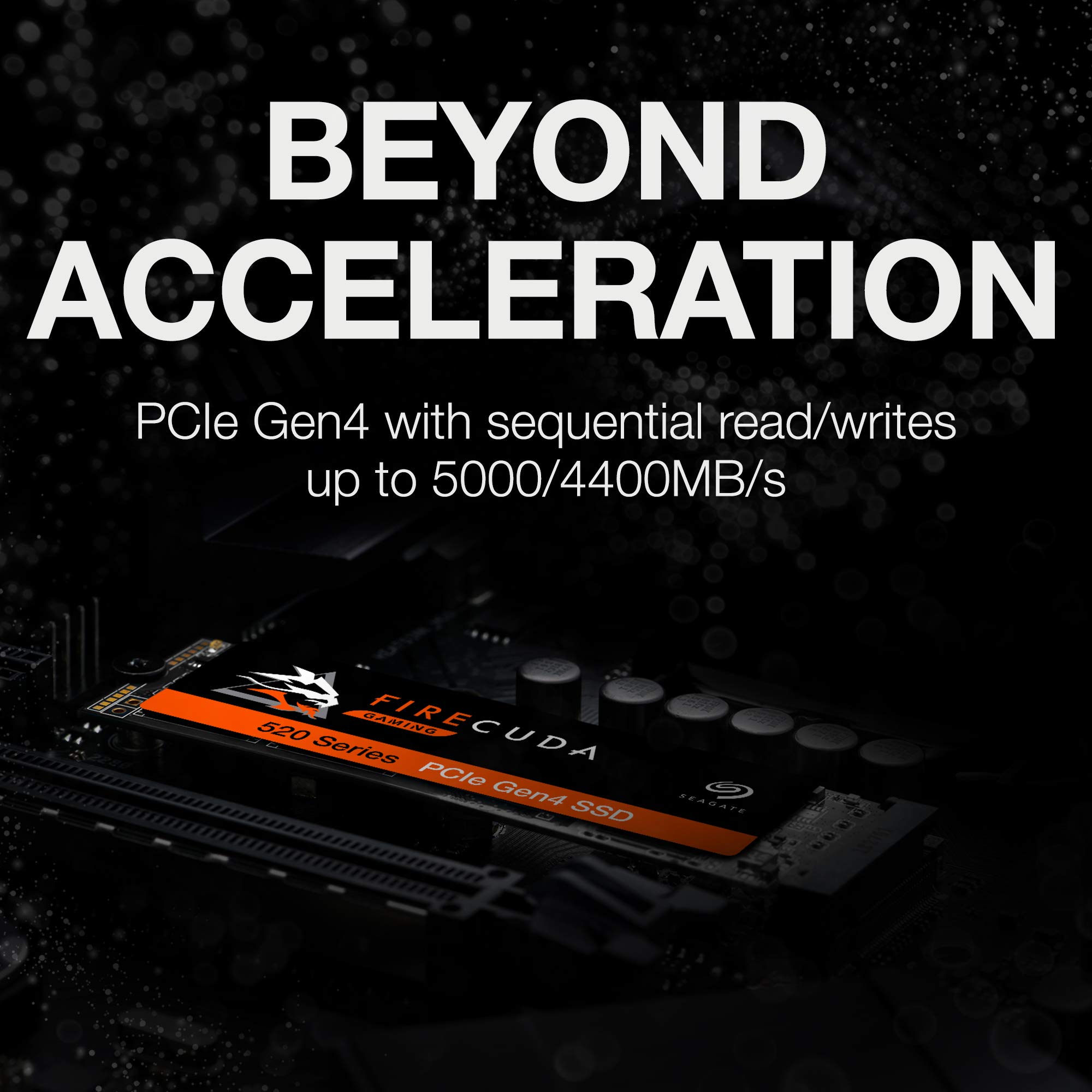 Foto 4 pulgar | Unidad De Estado Sólido Interna Seagate Firecuda 520 1tb Pcie Gen4 - Venta Internacional.