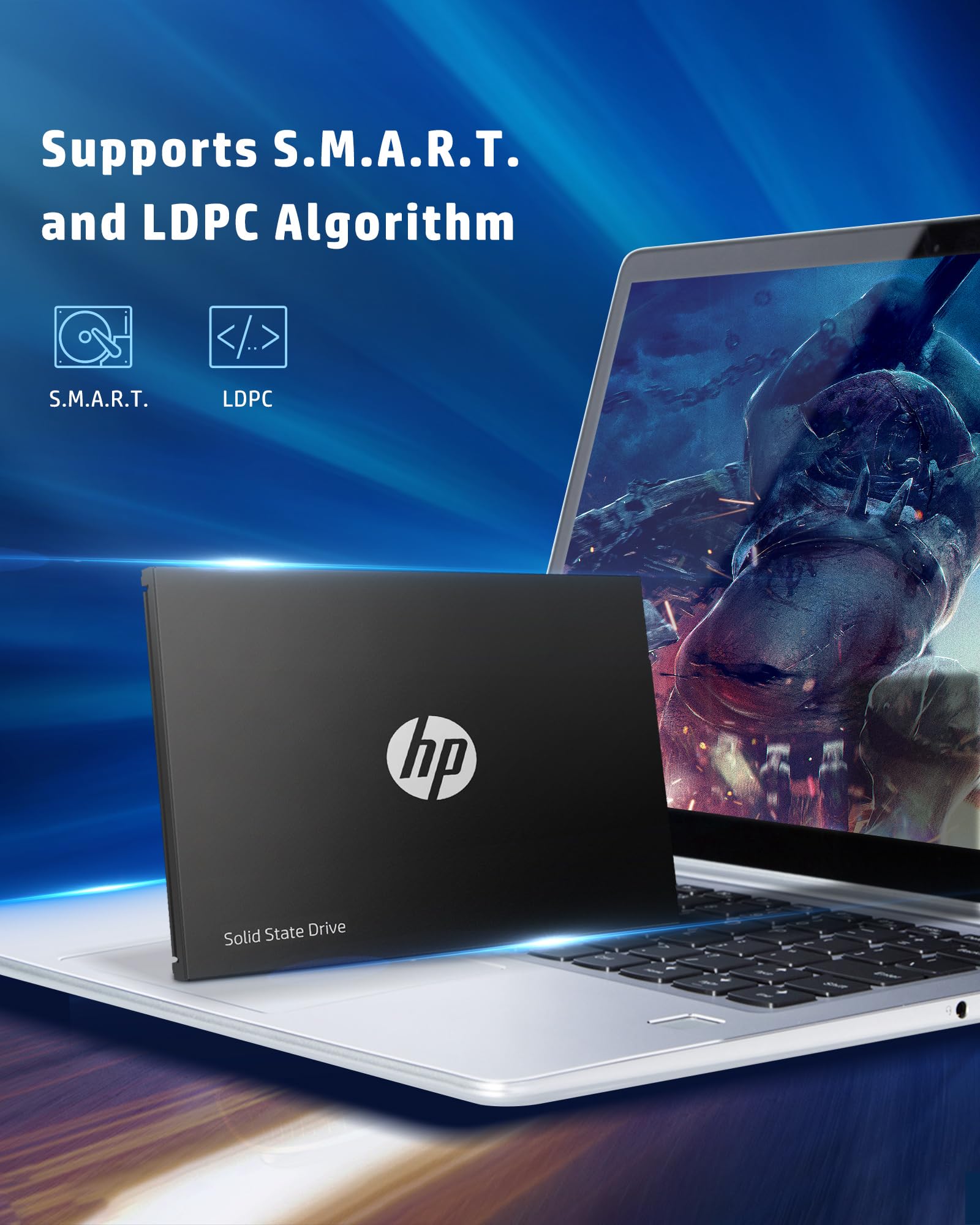 Foto 4 | Pc Interno Ssd Hp S750 De 512 Gb, 2,5 Pulgadas, Sata Iii, 560 Mb/s - Venta Internacional.