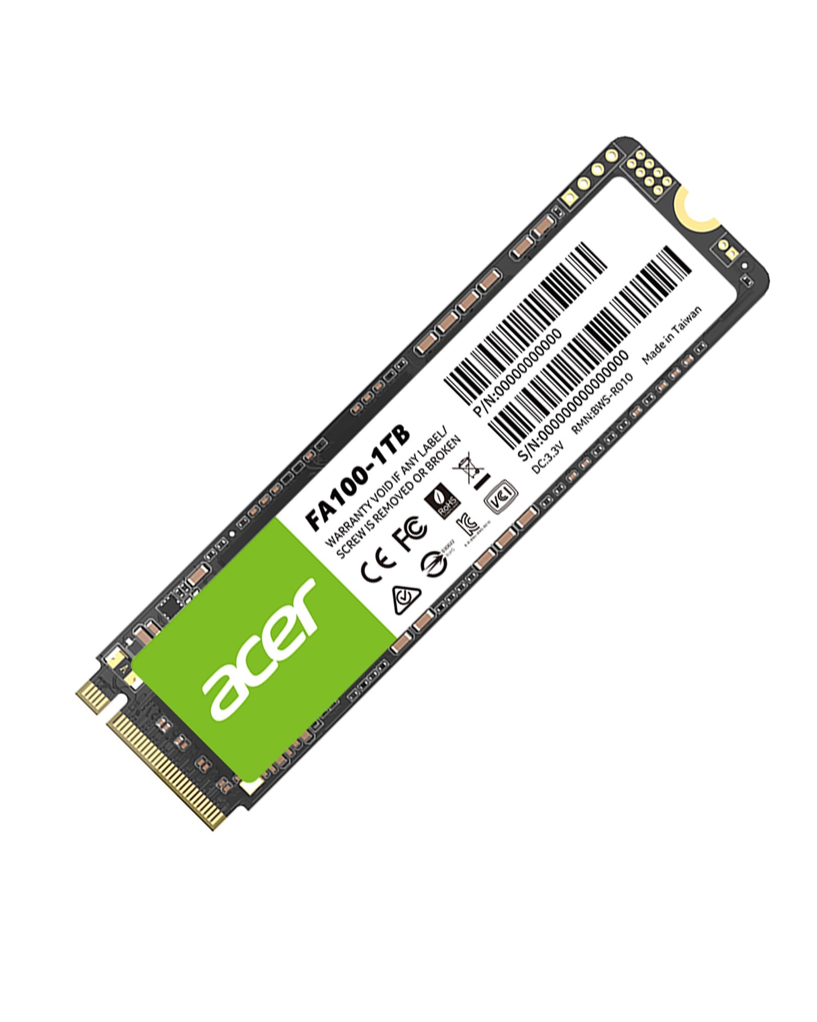 Foto 2 pulgar | Unidad De Estado Sólido Acer Fa100 1tb M.2 Ssd 2280 Nvme Gen3 X4 - Venta Internacional.