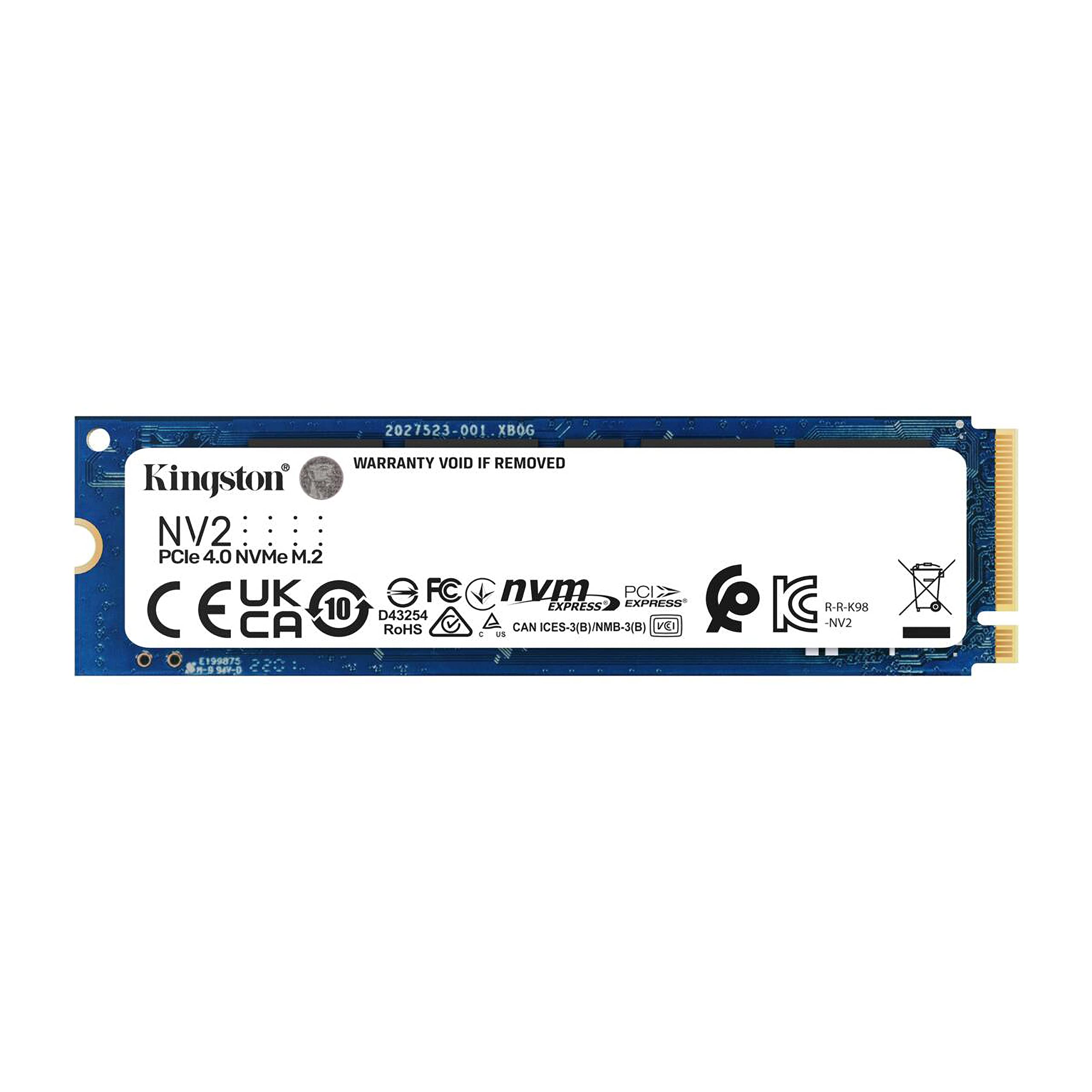 Foto 1 | Ssd Kingston Nv2 4 Tb M.2 2280 Nvme Interno Pcie 4.0 Gen 4x4 - Venta Internacional.