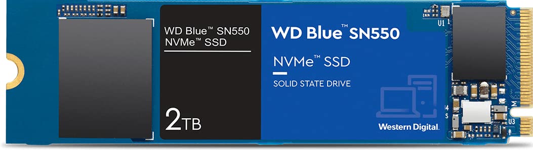Ssd Western Digital Wd Blue Sn550 Nvme M.2 2280 Gen3 De 2 Tb - Venta Internacional.