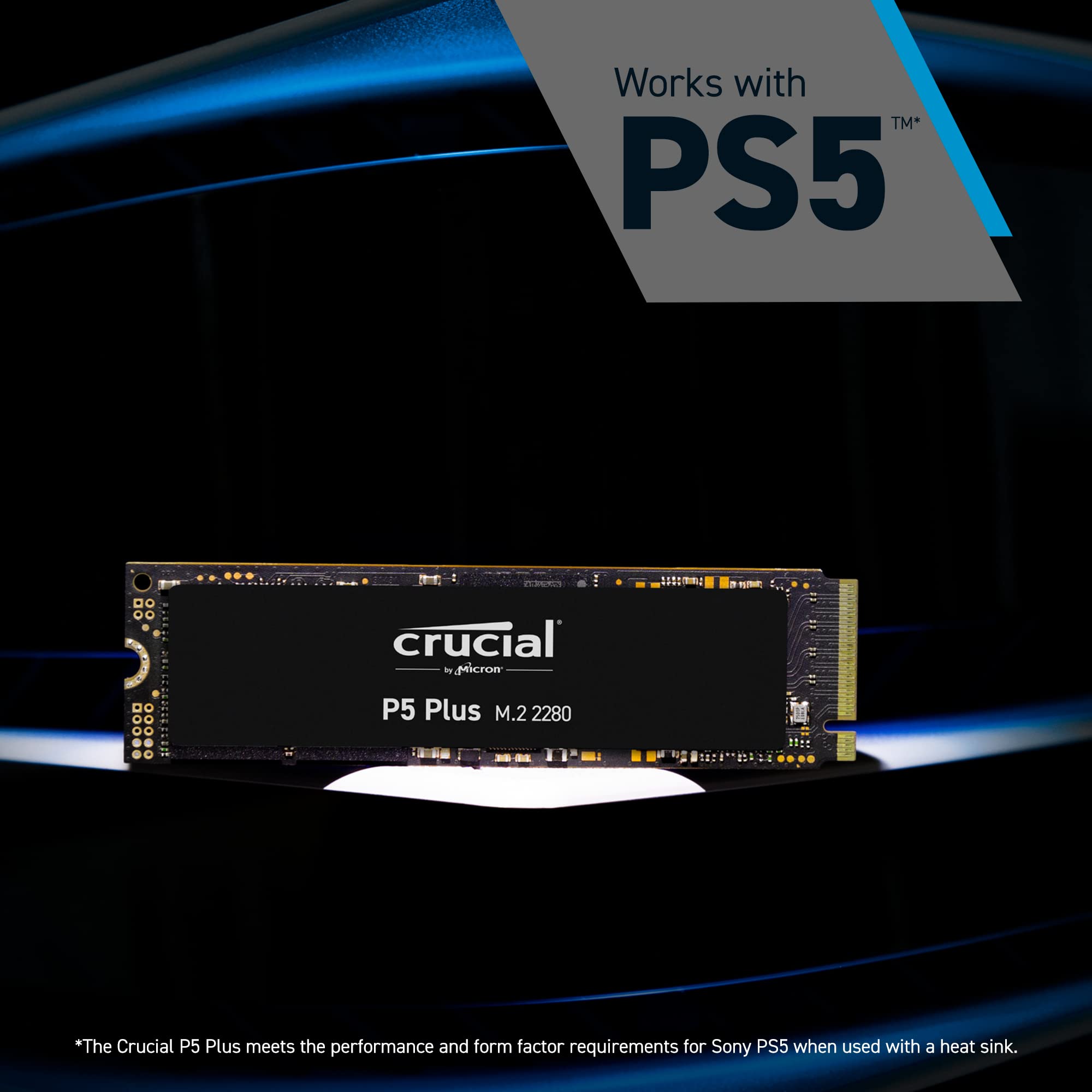 Foto 3 pulgar | Unidad De Estado Sólido Crucial P5 Plus De 2 Tb Pcie Gen4 3d Nand Nvme - Venta Internacional.