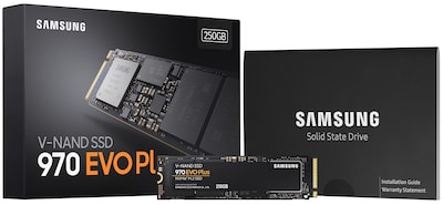 Foto 6 | Ssd Ssd Interno Samsung 970 Evo Plus De 250 Gb Nvme M.2 - Venta Internacional.