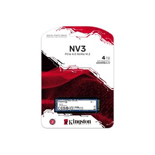 Foto 3 | Unidad De Estado Sólido Kingston Nv3 De 4 Tb, M2 2280, Nvme Pcie Gen 4x4, 6000/5000 Mb/s