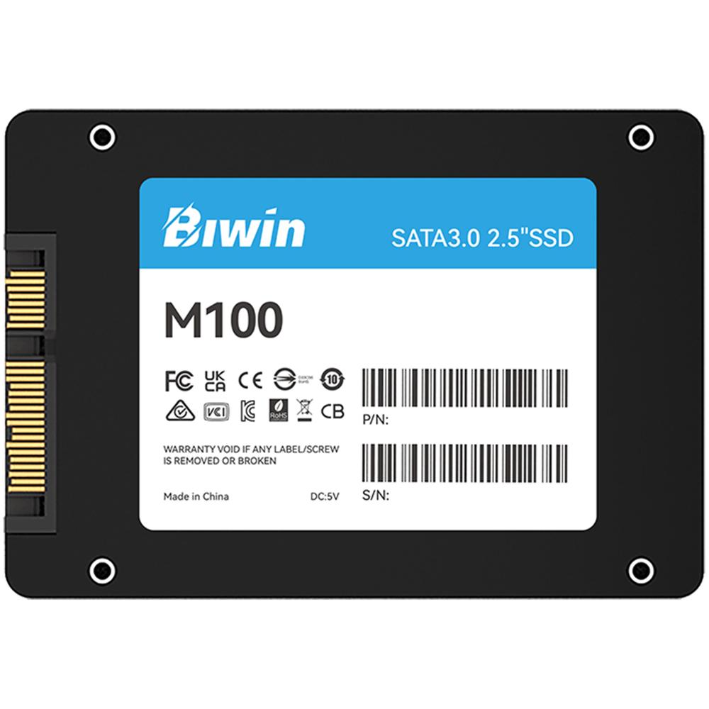 Unidad De Estado Solido Ssd 2.5 1tb Biwin M100 Sata Iii 550/500 Mb/s
