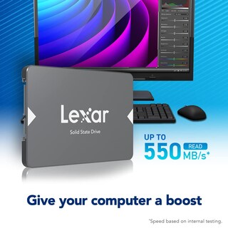 Foto 2 | Unidad De Estado Sólido Lexar Ns100 128gb Sata Iii 2.5'' Gris - Venta Internacional.