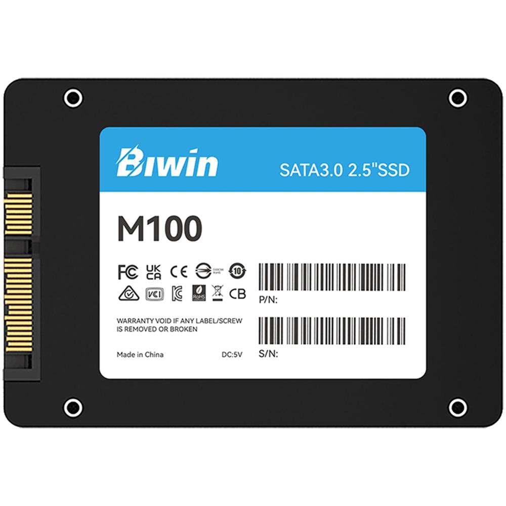Foto 2 pulgar | Unidad De Estado Solido Ssd 2.5 128gb Biwin M100 Sata Iii 500/450 Mb/s