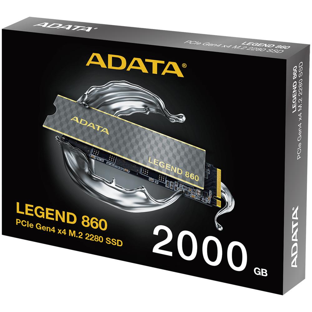 Foto 7 pulgar | Unidad De Estado Solido Ssd M.2 2tb Adata Legend 860 Nvme Pcie 4.0 6000/5000 Mb/s
