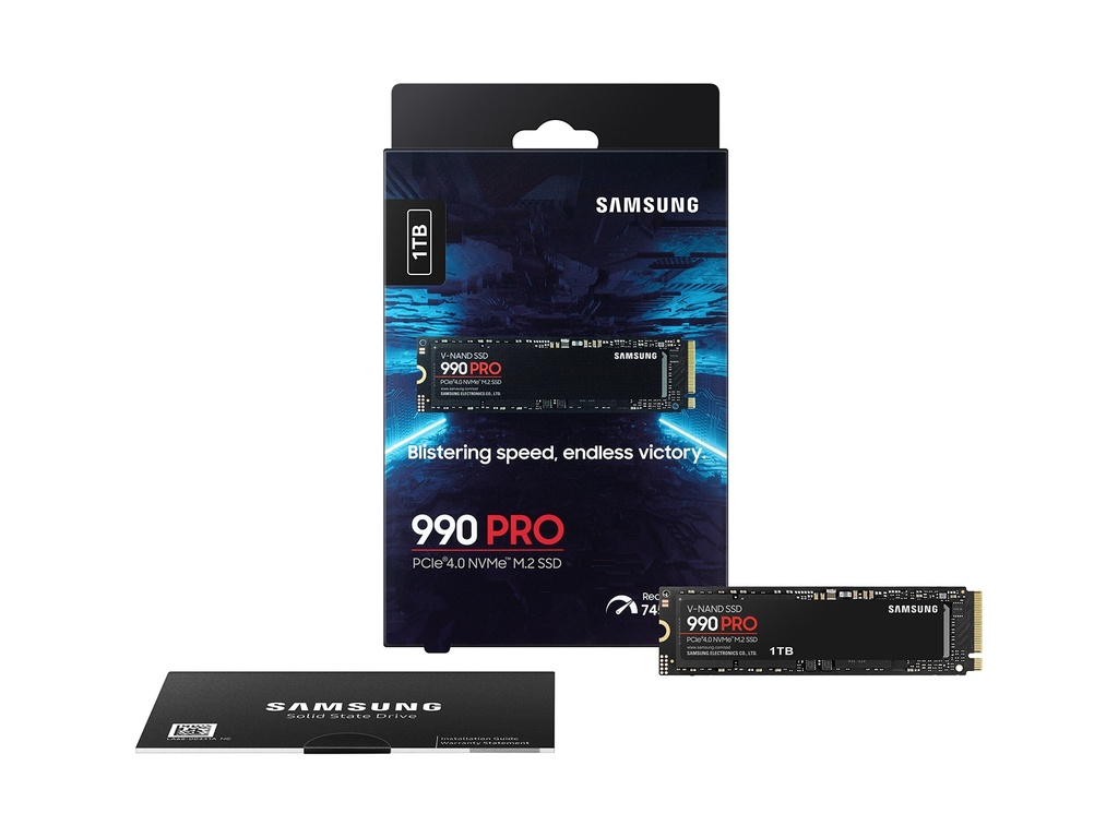 Foto 4 pulgar | Ssd Samsung 990 Pro 1tb Negro M.2 Pcie 4.0 2280 Nvme Mz-v9p1t0b/am