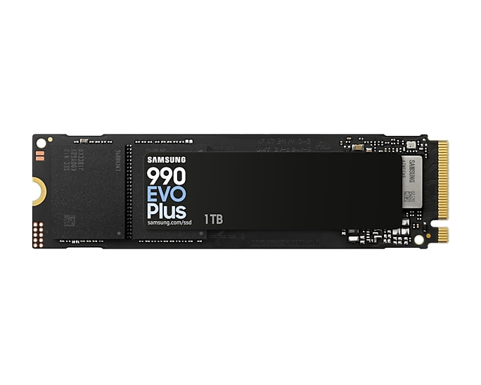 Foto 2 pulgar | Ssd Samsung 990 Evo Plus 1tb Negro M.2 Pcie 4.0/5.0 2280 Nvme Mz-v9s1t0b/am