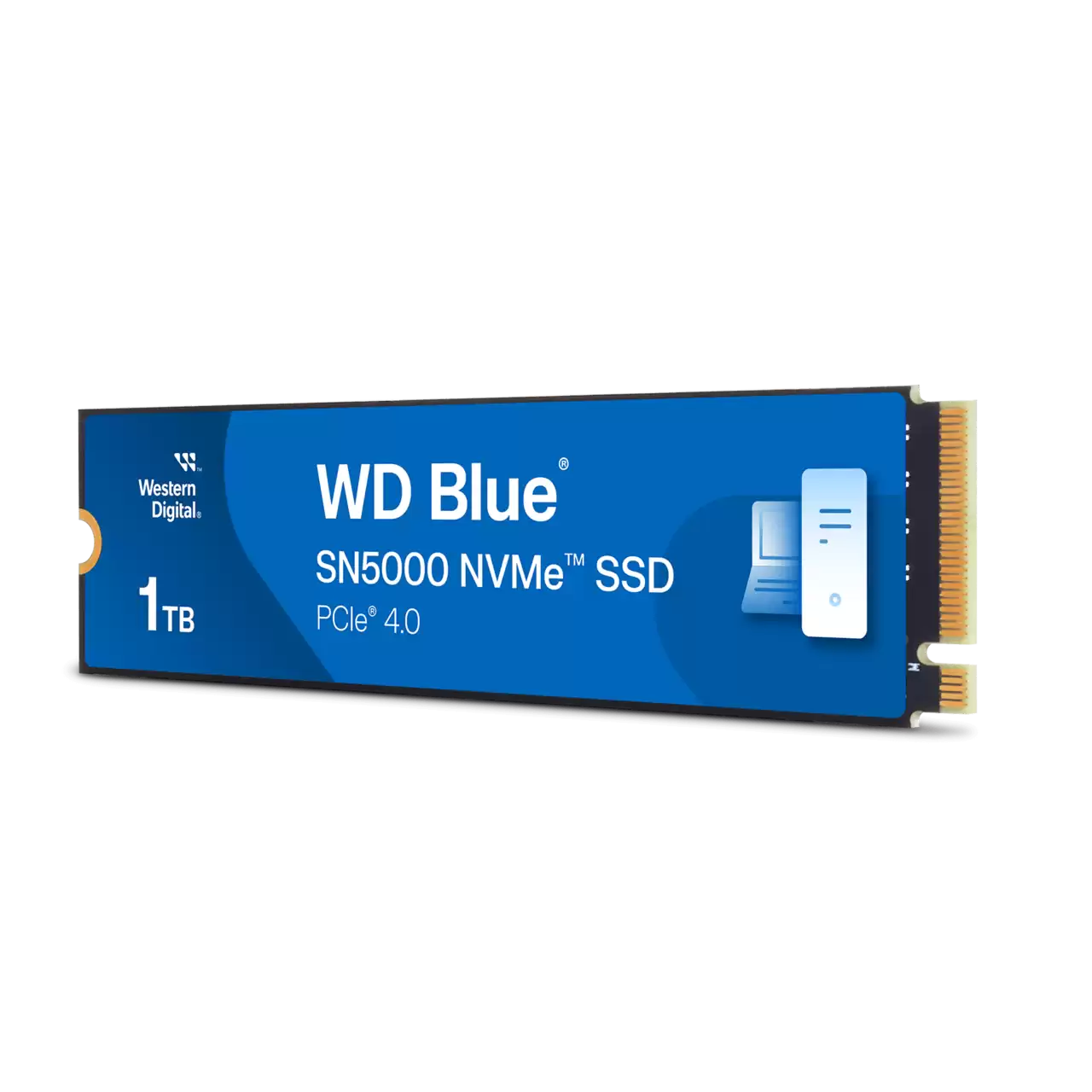 Foto 2 | Ssd Wd Blue Sn5000 Nvme 1tb Pcie Gen4x4 M2 Wds100t4b0e