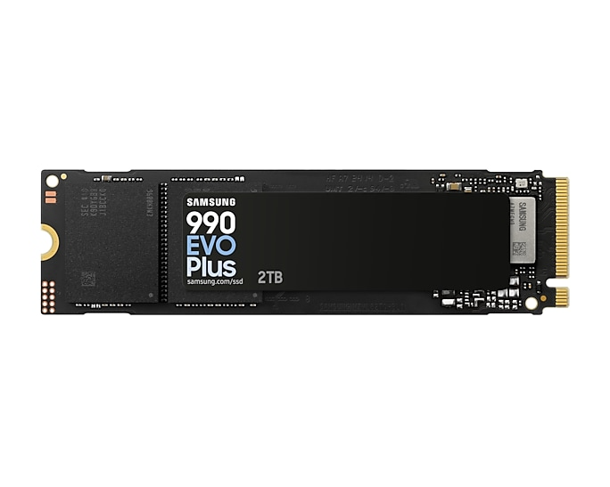 Foto 1 | Ssd Samsung 990 Evo Plus 2tb Negro M.2 Pcie 4.0/5.0 2280 Nvme Mz-v9s2t0b/am