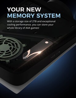 Foto 6 | Disipador Sabrent M.2 Nvme Sb-pshs Para Consola Ps5 - Venta Internacional.