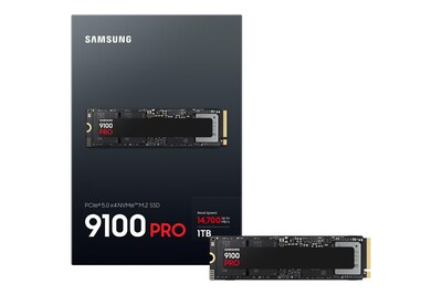 Foto 3 | Memoria Ssd Interna Samsung Mz-vap1t0bw 9100 Pro Pcie 5.0 De 1 Tb - Venta Internacional.