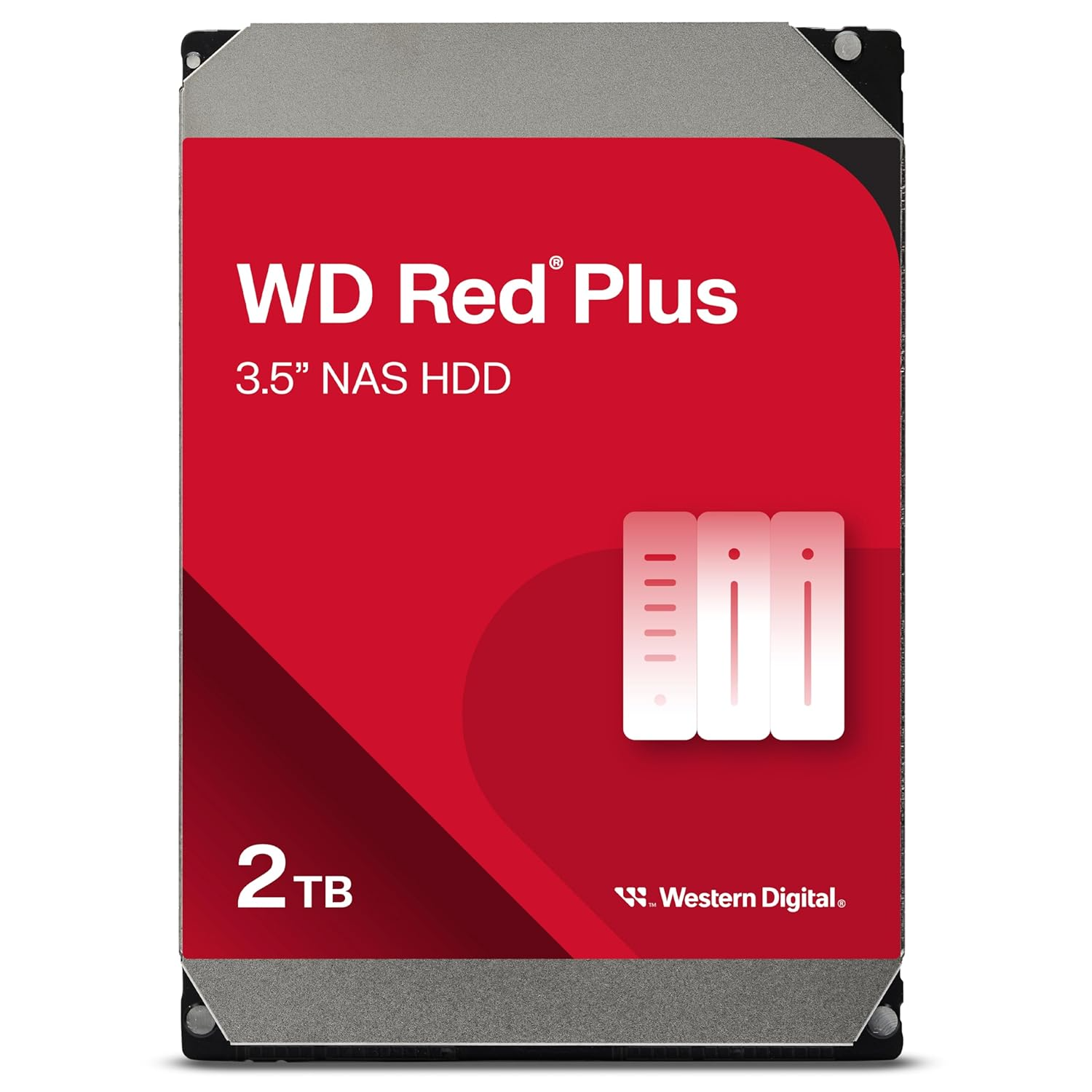 Dd Wd Nuevo Nas 2tb 3.5'' Red Plus Wd20efpx