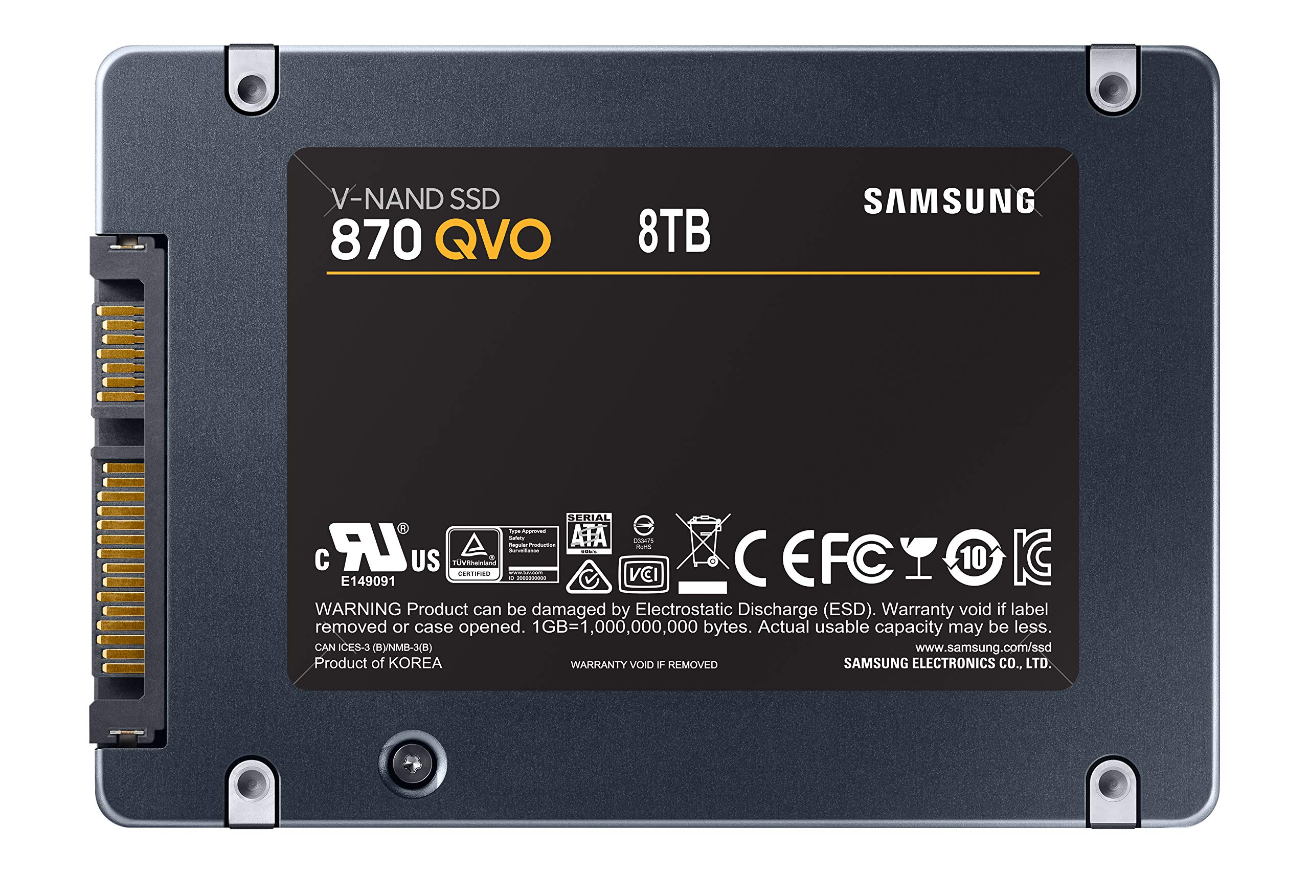 Foto 8 pulgar | Unidad De Estado Sólido Samsung 870 Qvo Sata Iii 2tb 2.5'' - Venta Internacional.