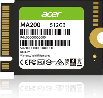 Foto 1 | Ssd Acer Ma200 512gb M.2 2230 5200mb/4700mb Bl.9bwwa.153