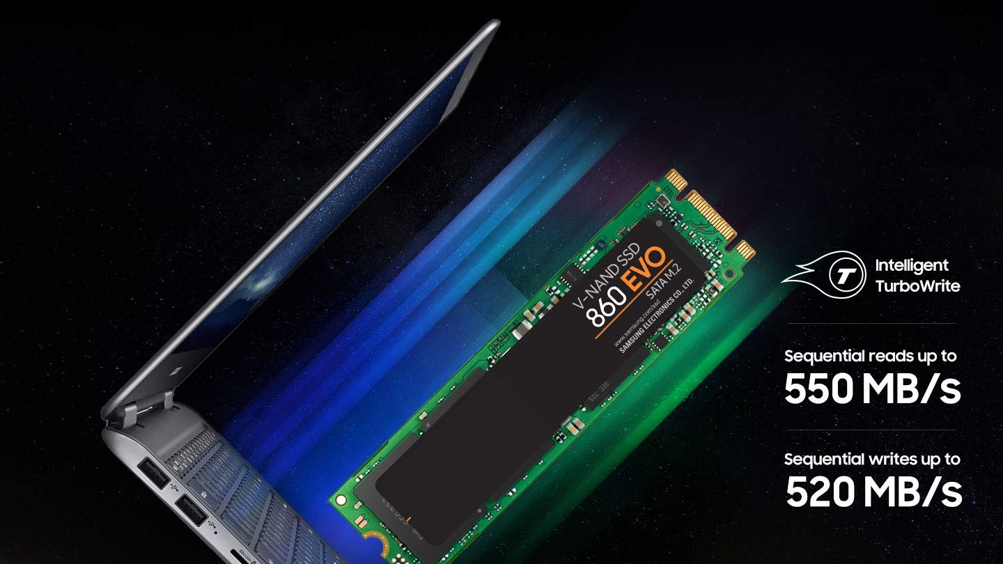 Foto 7 pulgar | Unidad De Estado Sólido Interna Ssd Samsung 860 Evo De 1 Tb M.2 Sata - Venta Internacional.