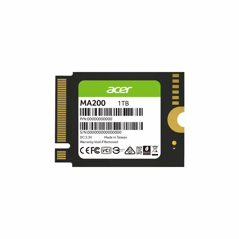 Foto 1 | Ssd Acer Ma200 1tb M.2 2230 5200mb/4700mb Mmbs Bl.9bwwa.154