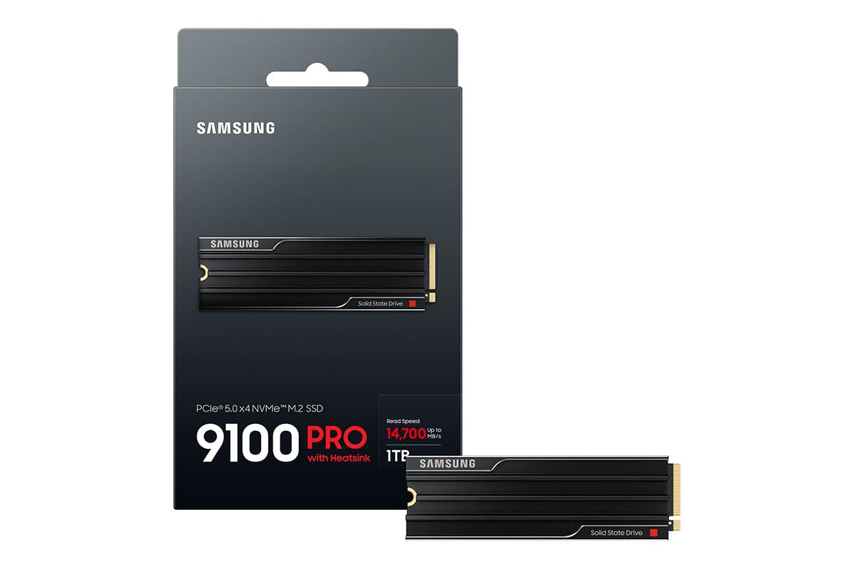 Foto 3 pulgar | Ssd Samsung 9100 Pro Con Disipador Térmico De 1 Tb Pcie 5.0x4 M.2 2280 - Venta Internacional.