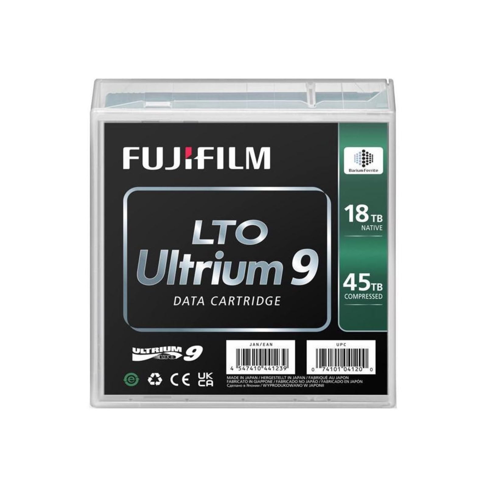 Cartucho De Datos Fujifilm Lto 9 Tape Con Capacidad De Almacenamiento De 18 Tb/45 Tb - Venta Internacional.