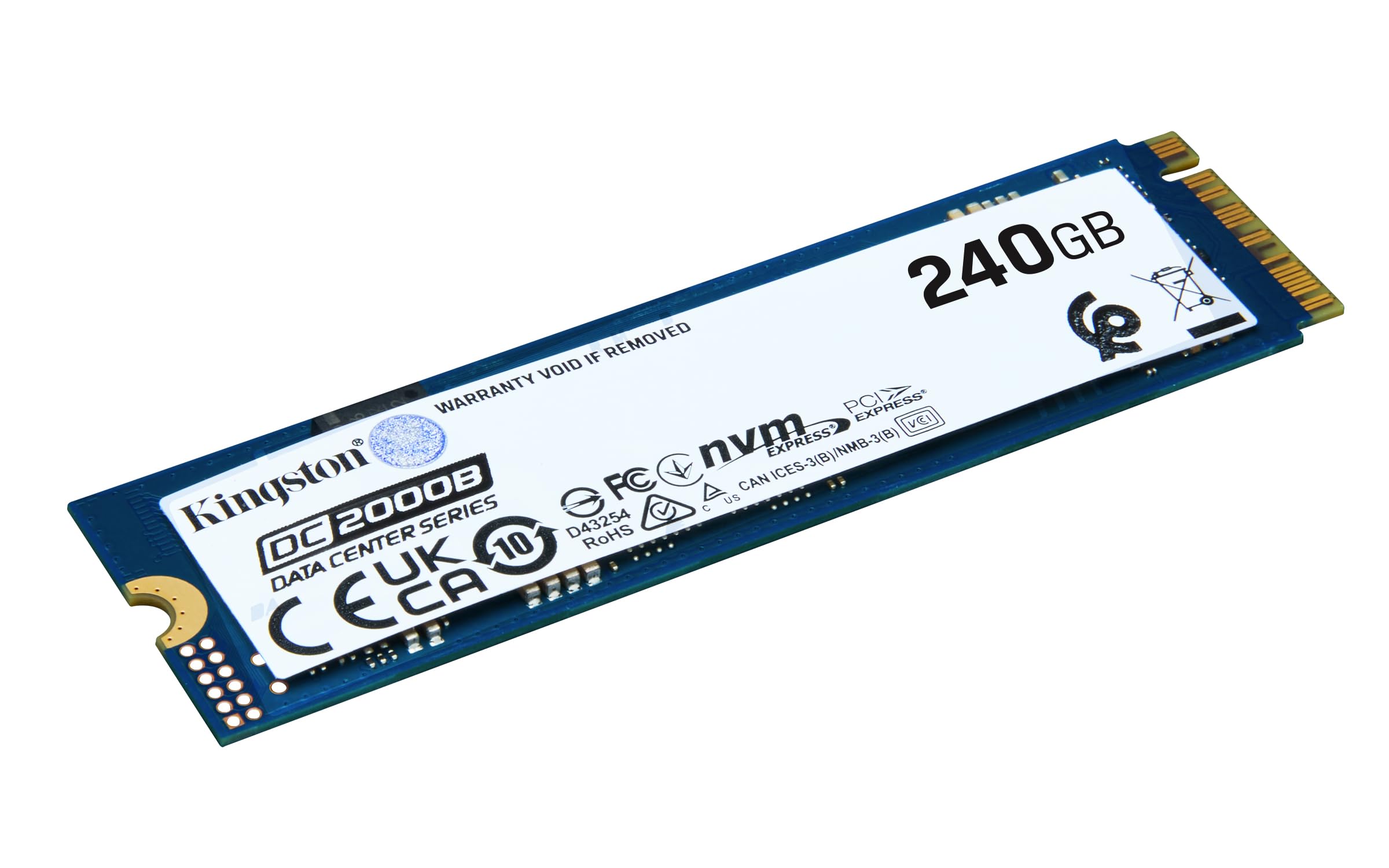 Foto 3 pulgar | Unidad De Estado Sólido Kingston Dc2000b 240gb M.2 2280 Nvme 4.0 - Venta Internacional.