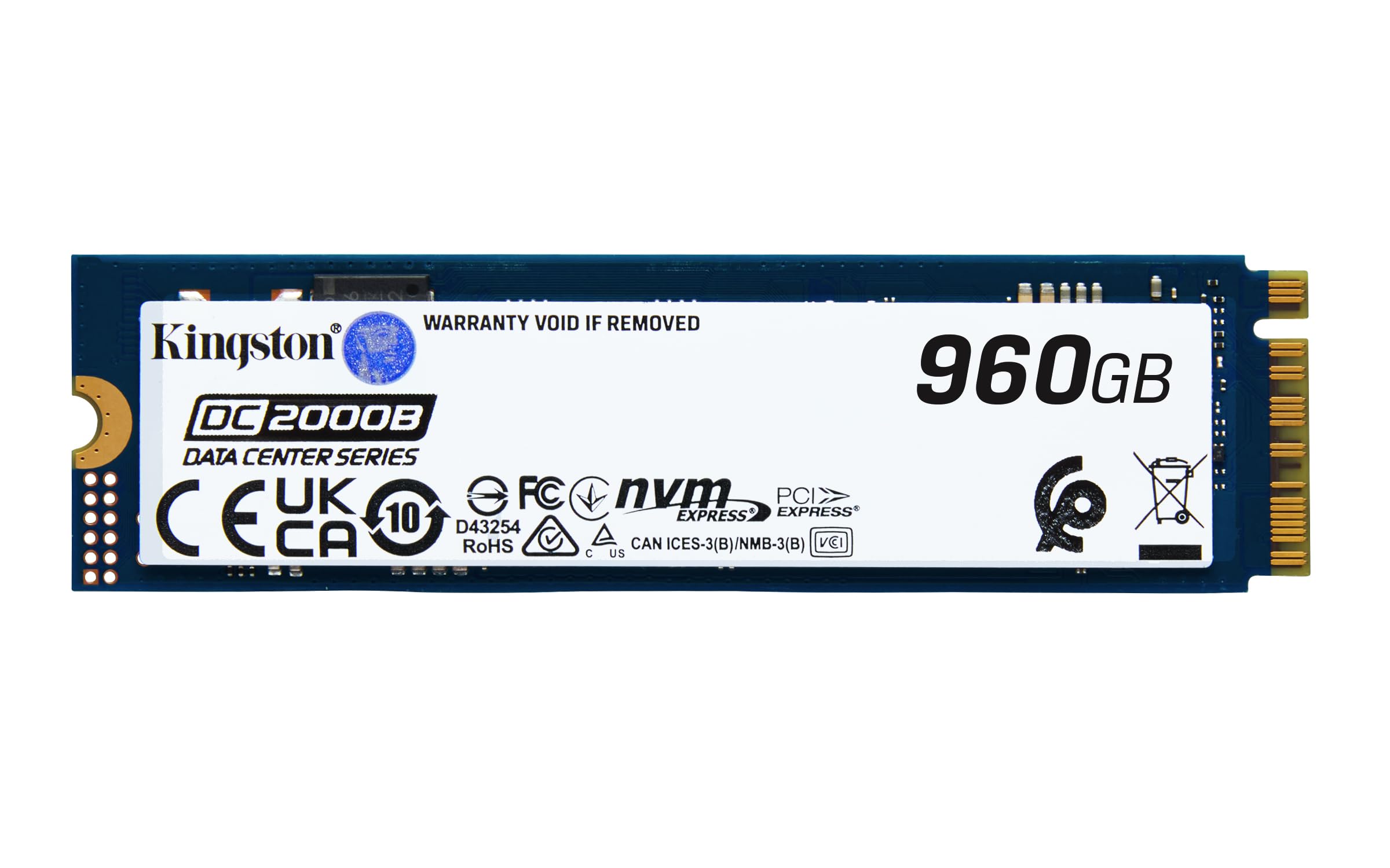 Unidad De Estado Sólido Kingston Dc2000b 960 Gb M.2 2280 Nvme 4.0 - Venta Internacional.