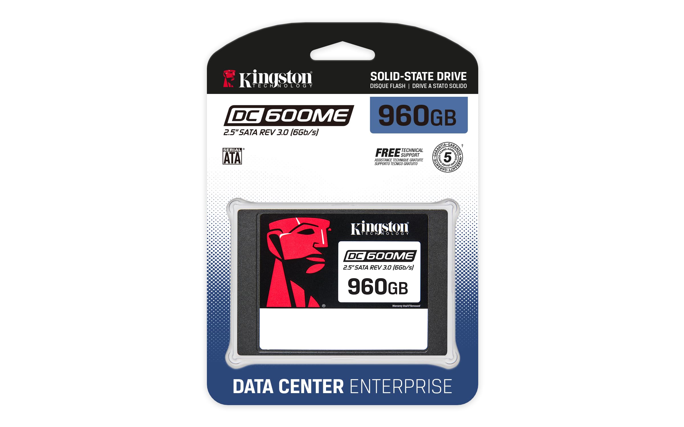 Foto 4 pulgar | Ssd Sata Empresarial Kingston Dc600me 2.5 960 Gb - Venta Internacional.