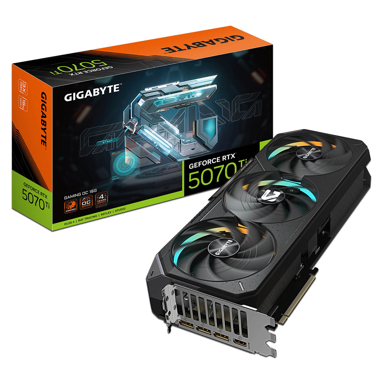 Foto 2 pulgar | Tarjeta De Video Nvidia Geforce Rtx 5070 Ti Gigabyte Gaming Oc 16g, 16gb Gddr7