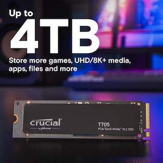 Foto 6 | Ssd Crucial New 2024 T705 4 Tb Pcie Gen5 Nvme M.2 14.100 Mb/s - Venta Internacional.