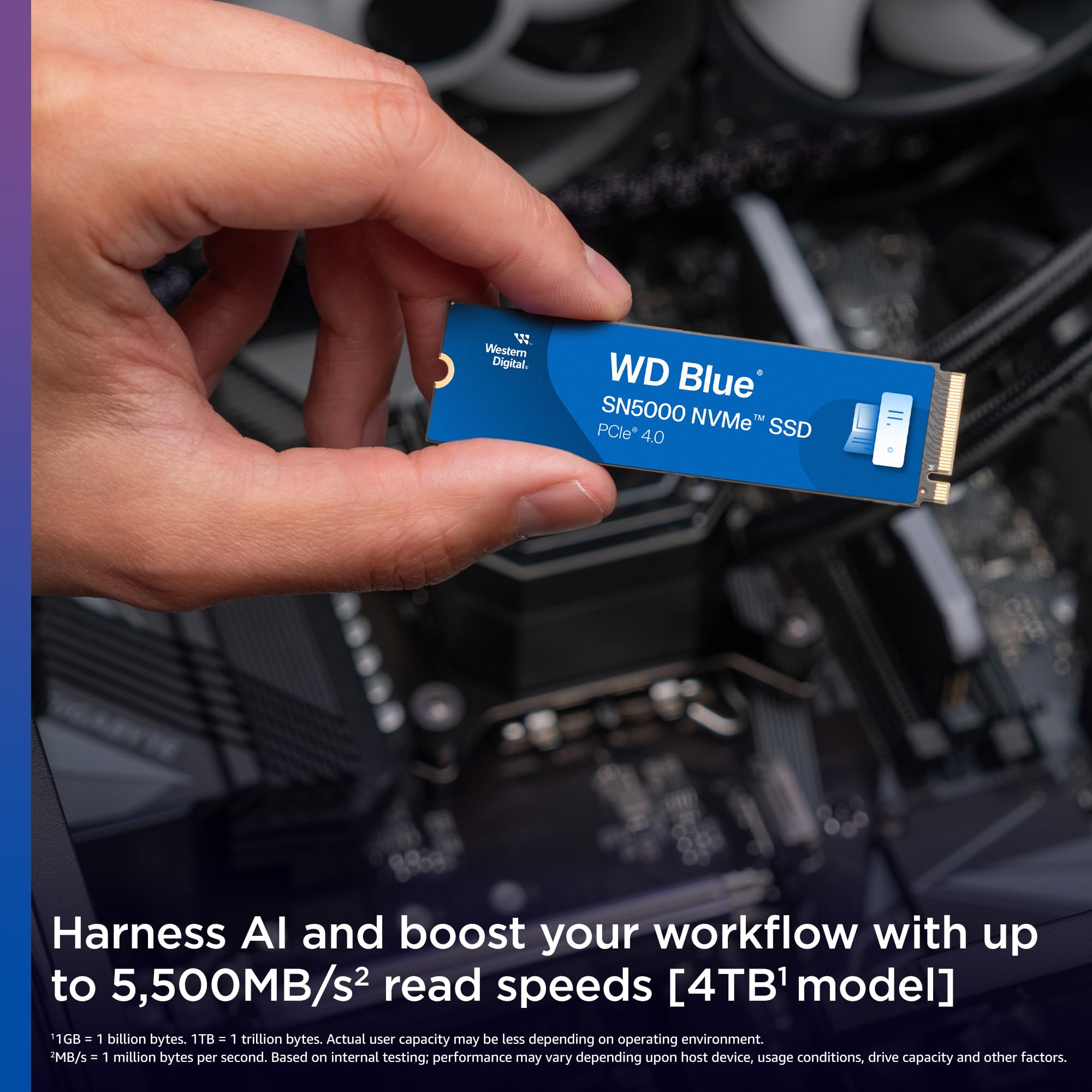 Foto 2 | Unidad De Estado Sólido Interna Ssd Western Digital 500gb - Venta Internacional.