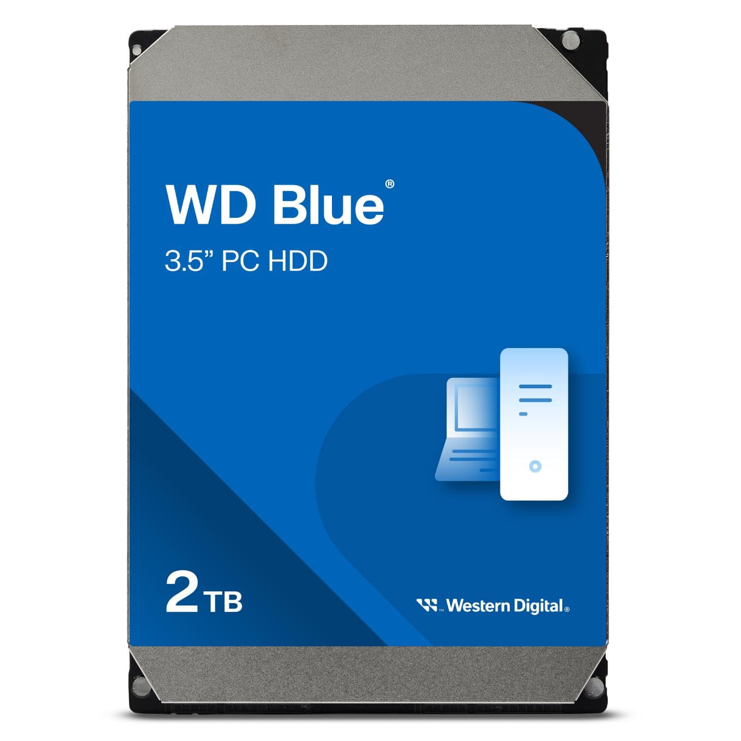Foto 1 | Disco Duro Western Digital Wd Blue De 2 Tb, 3,5'', Sata, 6 Gb/s - Venta Internacional.