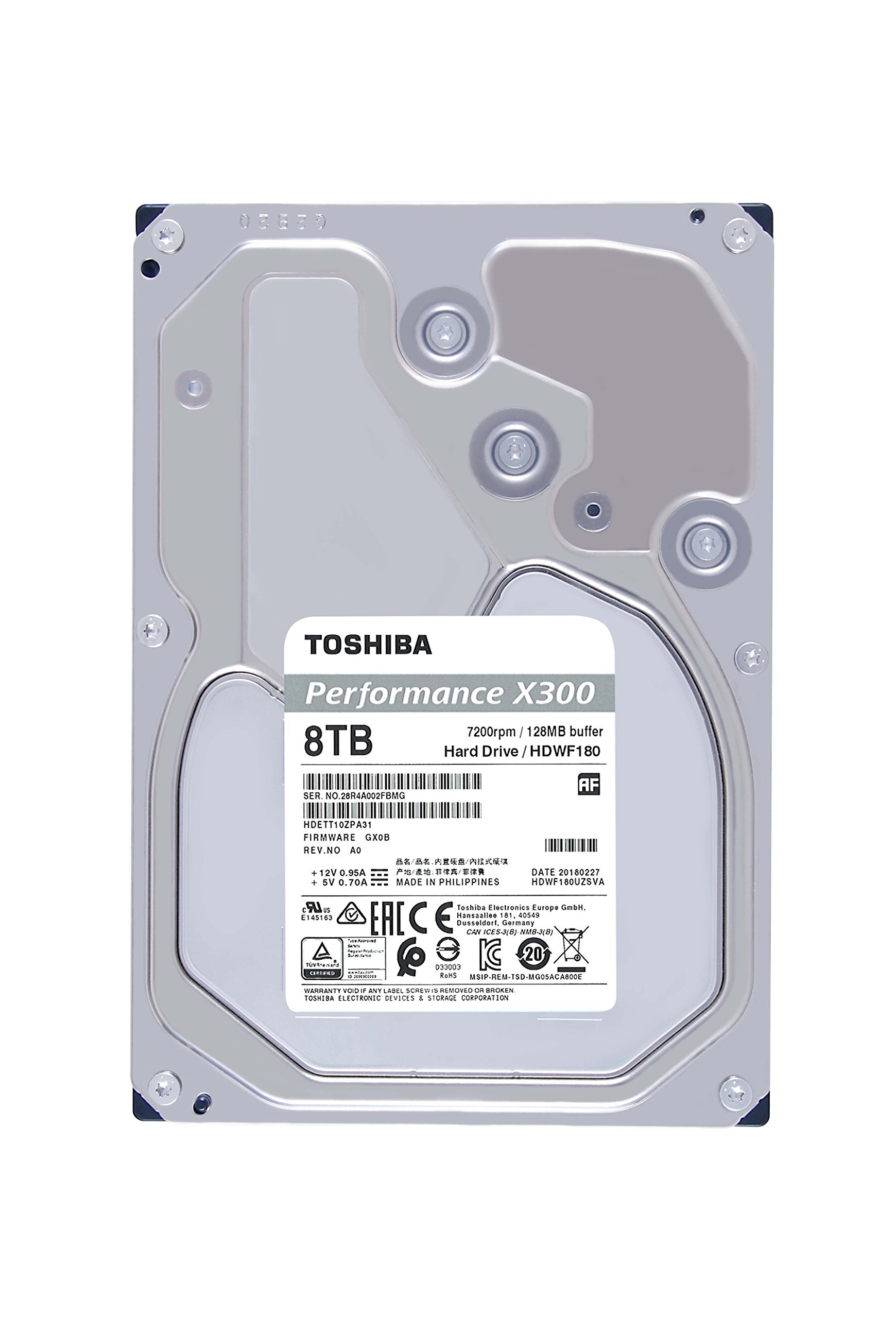 Foto 5 | Disco Duro Interno Toshiba X300 8tb Performance & Gaming - Venta Internacional.