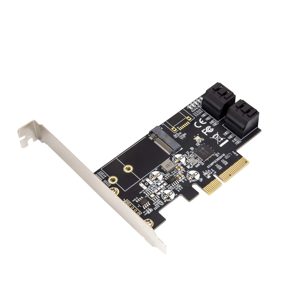 Foto 2 pulgar | Tarjeta Controladora Io Crest Si-pex40138 4 Puertos Sata Iii 6gb/s - Venta Internacional.