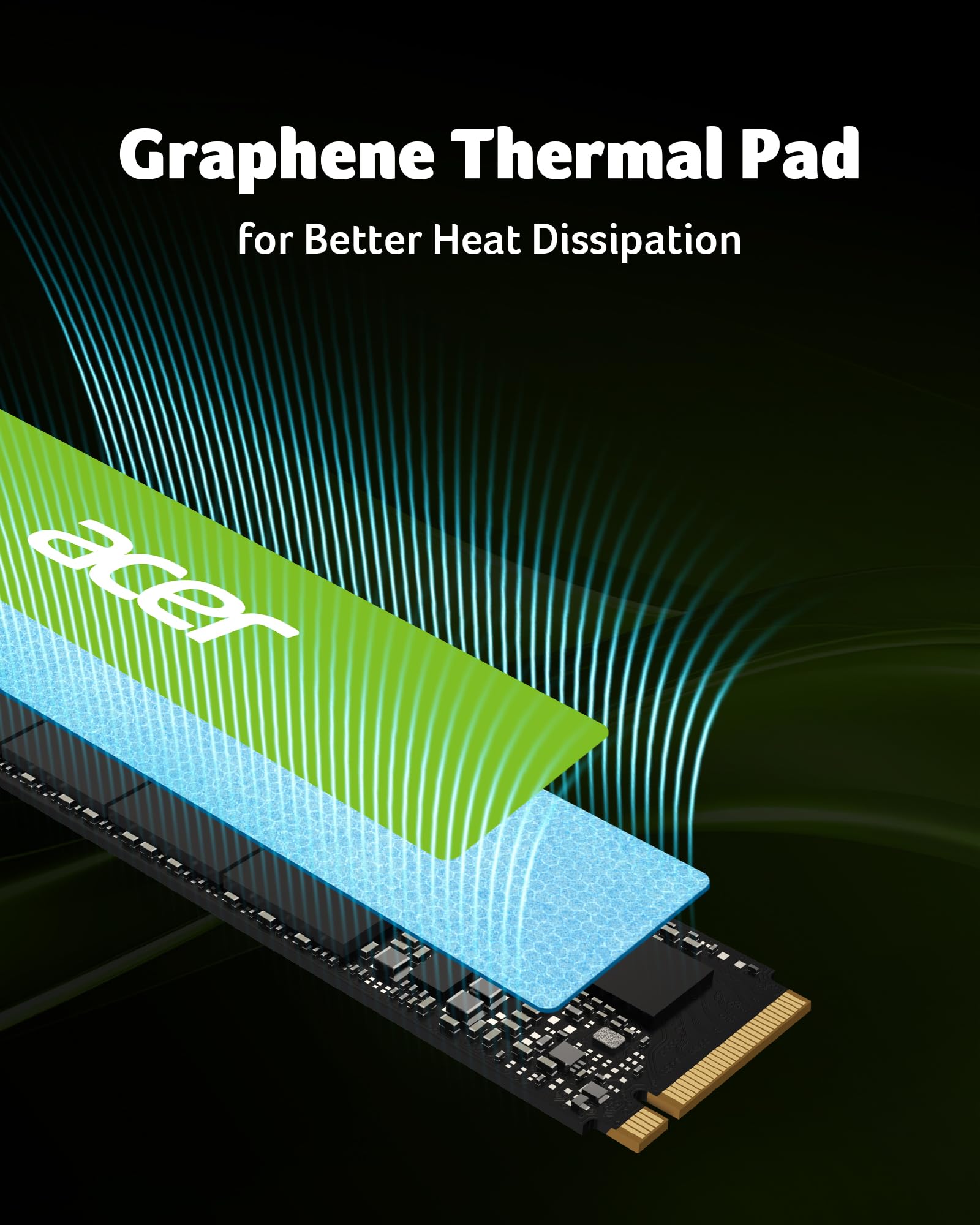 Foto 7 pulgar | Ssd Acer Fa200 Nvme Gen4 De 1 Tb, Pcie 4.0, M.2 2280 Para Ordenador Portátil - Venta Internacional.