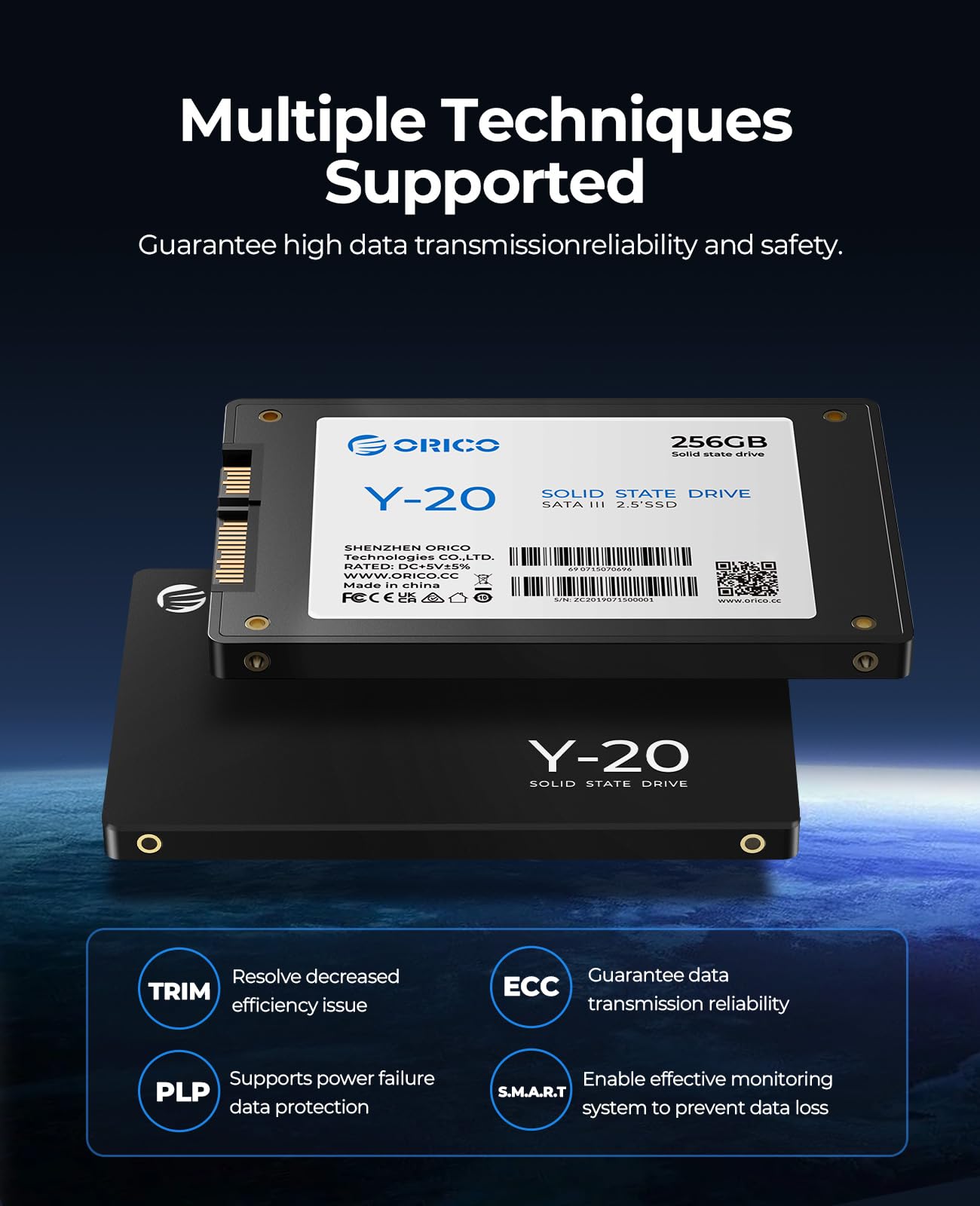 Foto 7 pulgar | Unidad Interna De Estado Sólido Ssd Orico 128gb Sata 2.5'' Y20 - Venta Internacional.