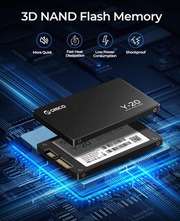 Foto 5 | Unidad De Estado Sólido Orico Y20 2tb Sata Ssd 2.5'' Para Escritorio - Venta Internacional.