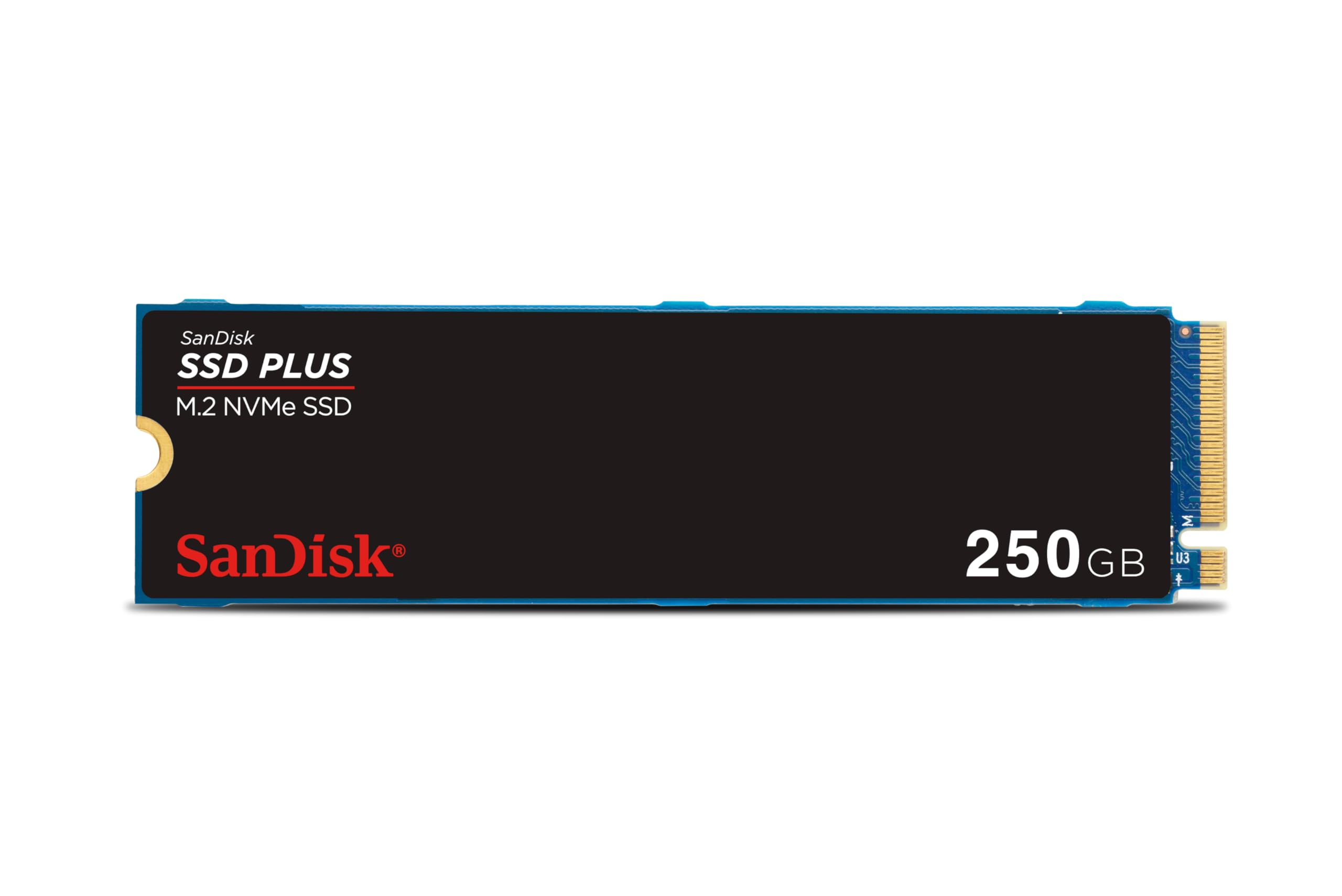 Ssd Sandisk Ssd Plus M.2 Nvme De 250 Gb - Pcie Gen 3.0 2400 Mb/s - Venta Internacional.