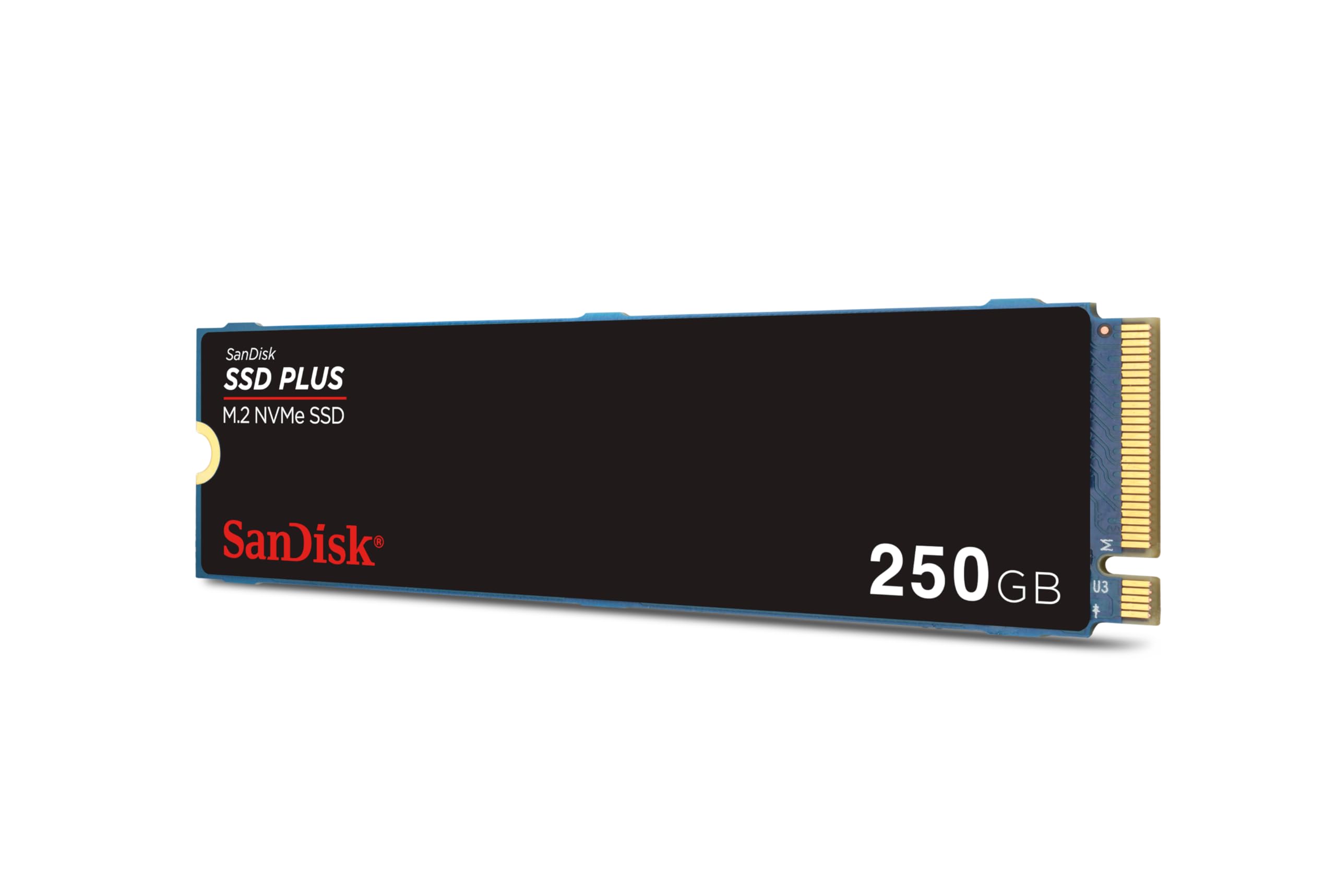 Foto 2 | Ssd Sandisk Ssd Plus M.2 Nvme De 250 Gb - Pcie Gen 3.0 2400 Mb/s - Venta Internacional.
