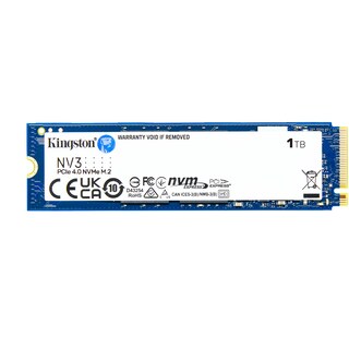 Foto 1 | Ssd Kingston Nv3 De 1 Tb M.2 2280 Nvme Pcie 4.0 Gen 4x4 6000 Mb/s - Venta Internacional.