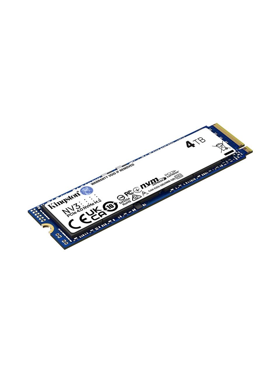 Foto 5 pulgar | Ssd Kingston Nv3 De 4 Tb M.2 2280 Nvme Pcie 4.0 Gen 4x4 6000 Mb/s - Venta Internacional.