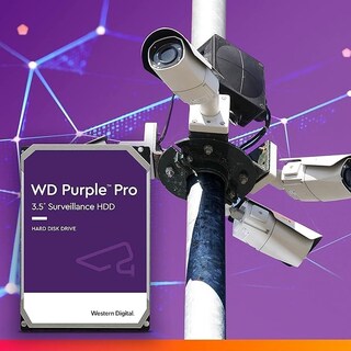Foto 4 | Western Digital - Disco Duro Interno Wd Purple Pro Surveillance De 12 Tb, Caché De 512 Mb, 3.5'' - Wd122purp