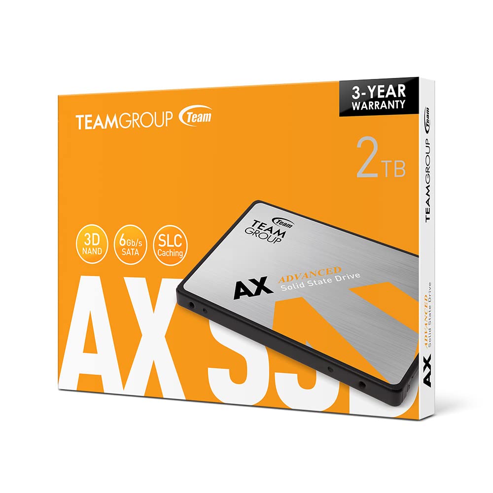 Foto 8 pulgar | Unidad De Estado Sólido Teamgroup Ax2 2tb Sata Iii 2.5'' Ssd - Venta Internacional.