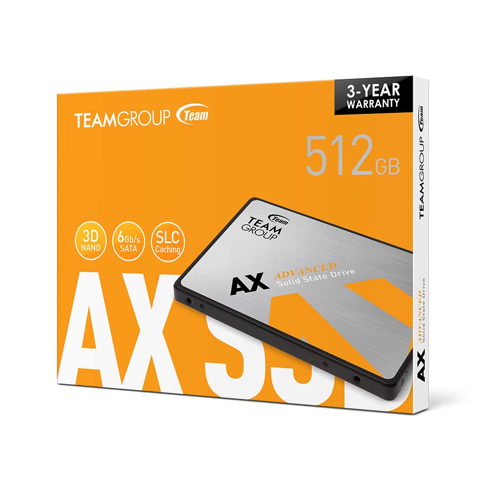 Foto 8 pulgar | Unidad De Estado Sólido Teamgroup Ax2 512gb Sata Iii 2.5'' - Venta Internacional.