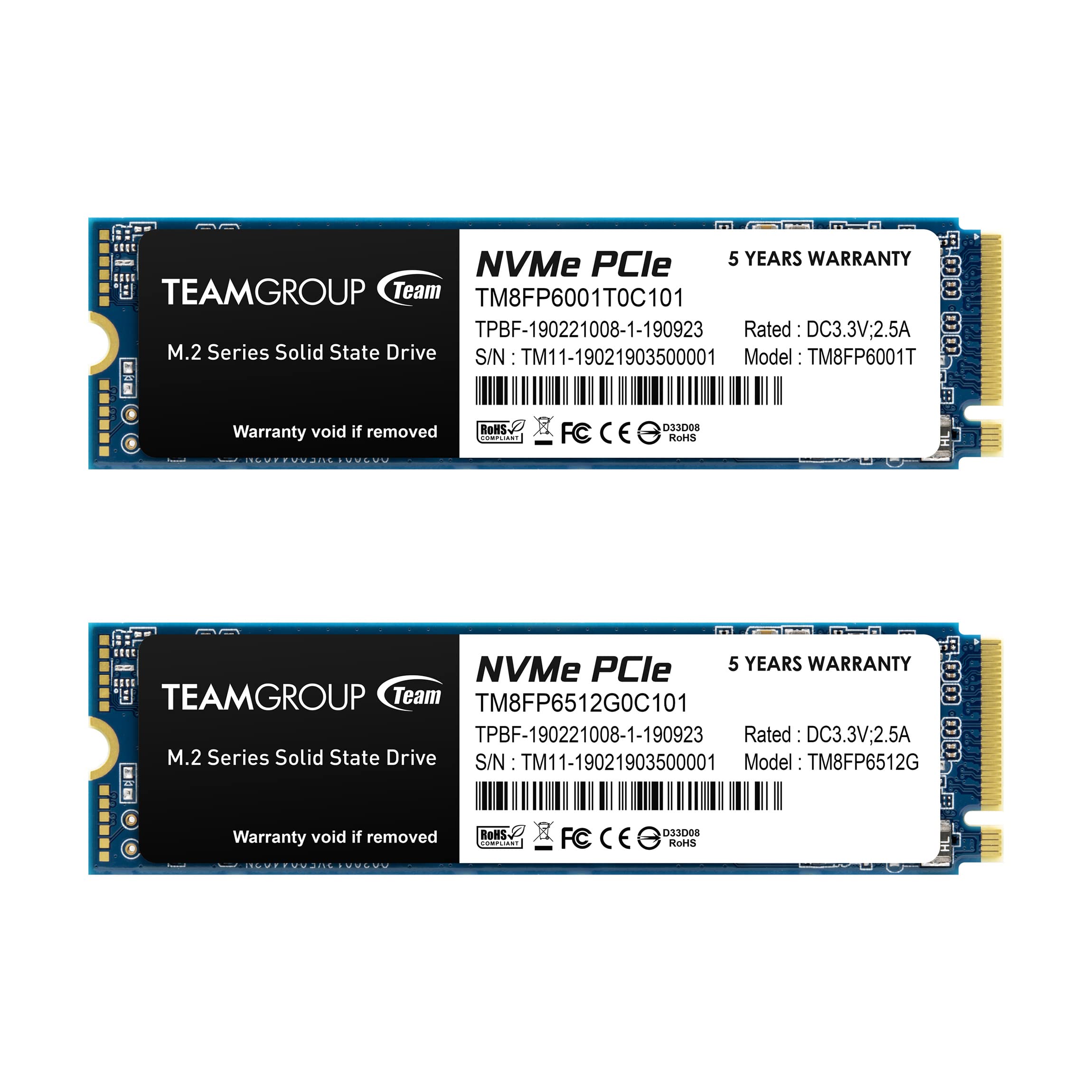 Foto 1 | Unidad De Estado Sólido Ssd Teamgroup Mp33, Paquete De 2 Unidades De 1 Tb - Venta Internacional.