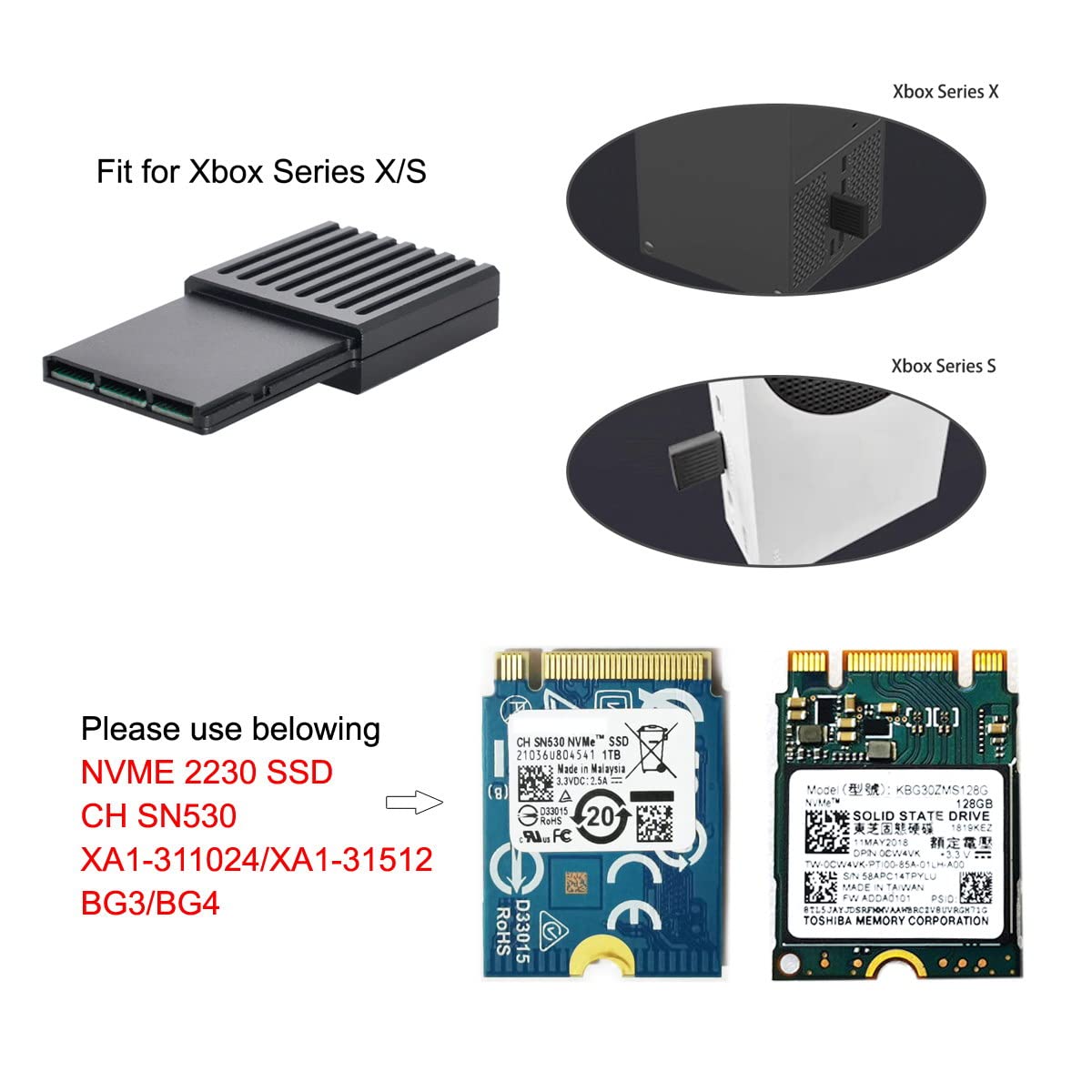 Foto 5 pulgar | Adaptador Cablecc M.2 Nvme 2230 M-key Ssd A Cf-express Type-b - Venta Internacional.